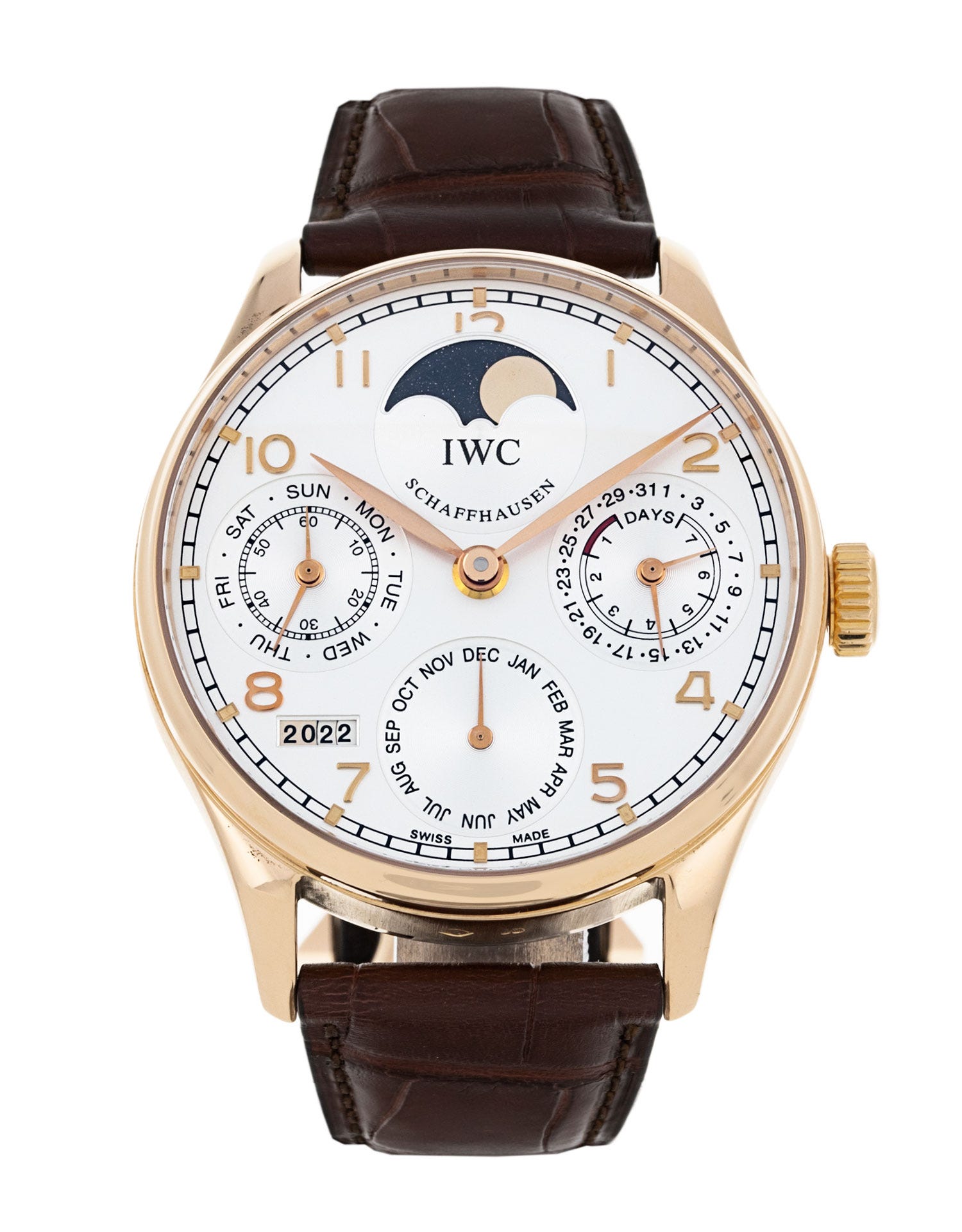 Gebrauchte IWC Portugieser Perpetual Calendar Uhr