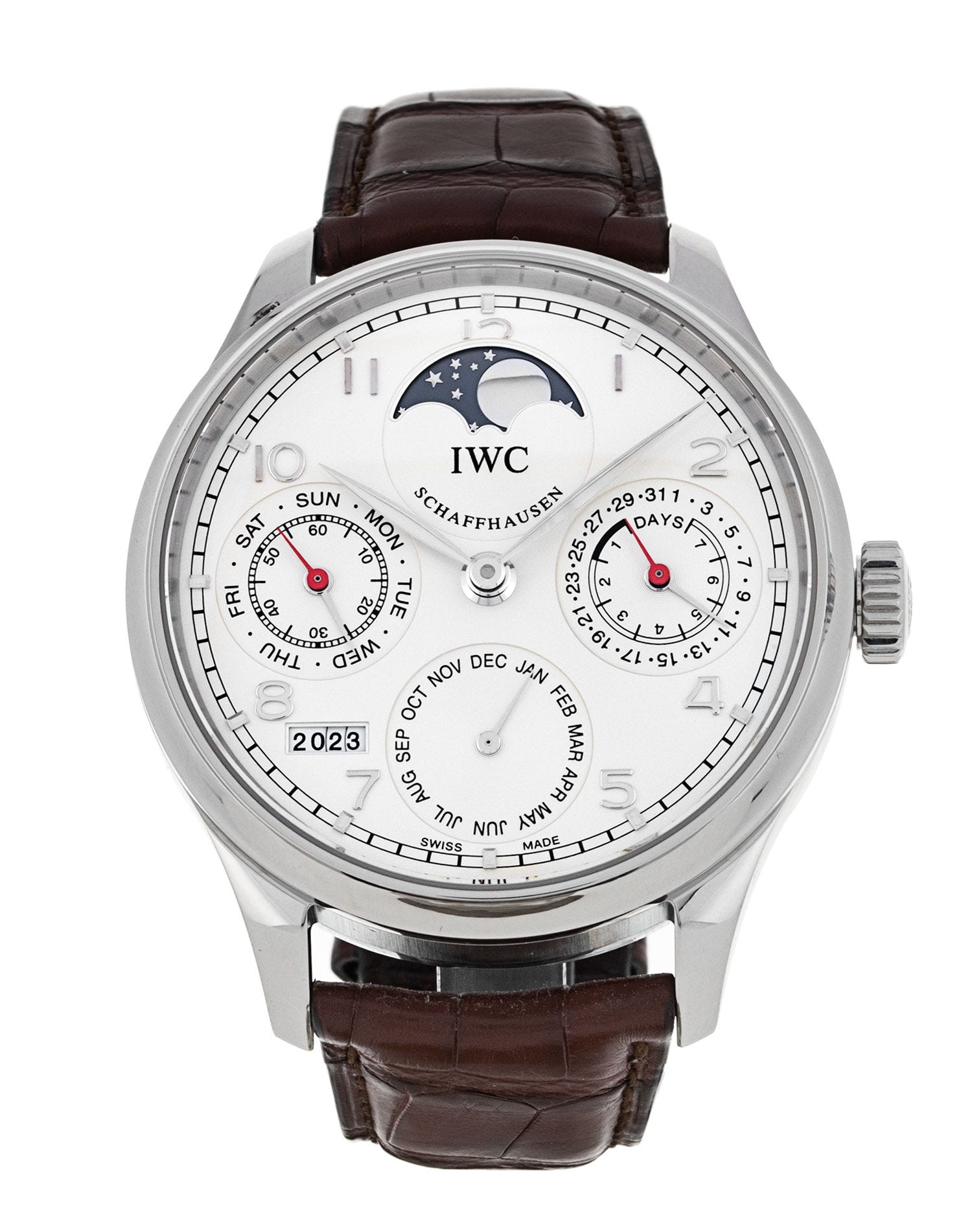 Gebrauchte IWC Portugieser Perpetual Calendar Uhr