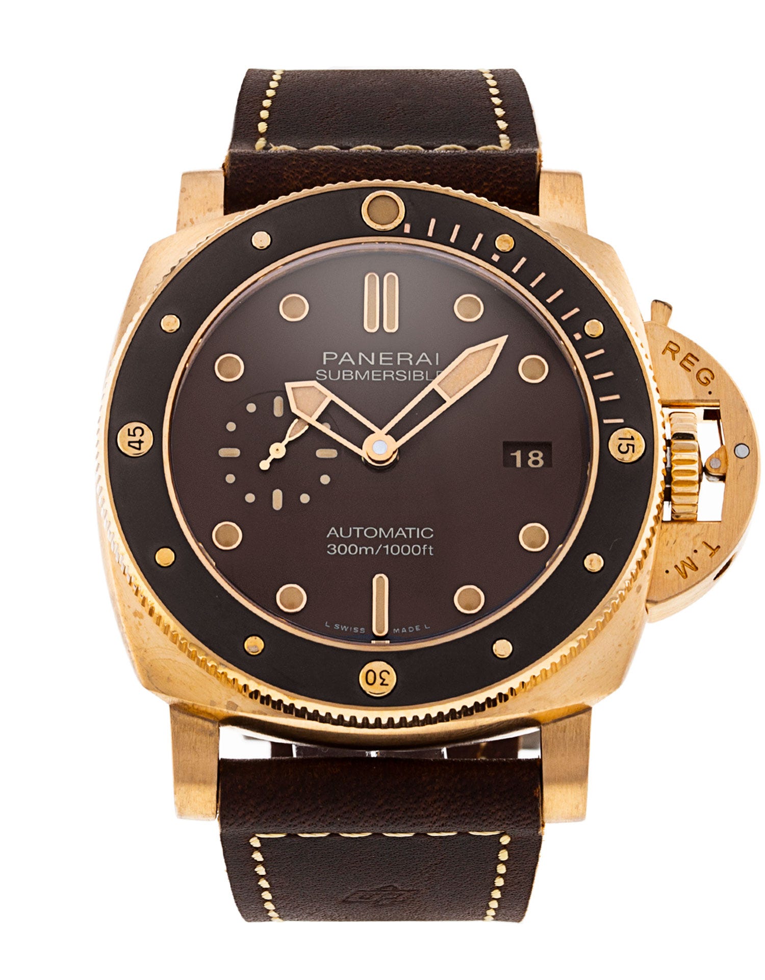 Gebrauchte Panerai Submersible Uhr