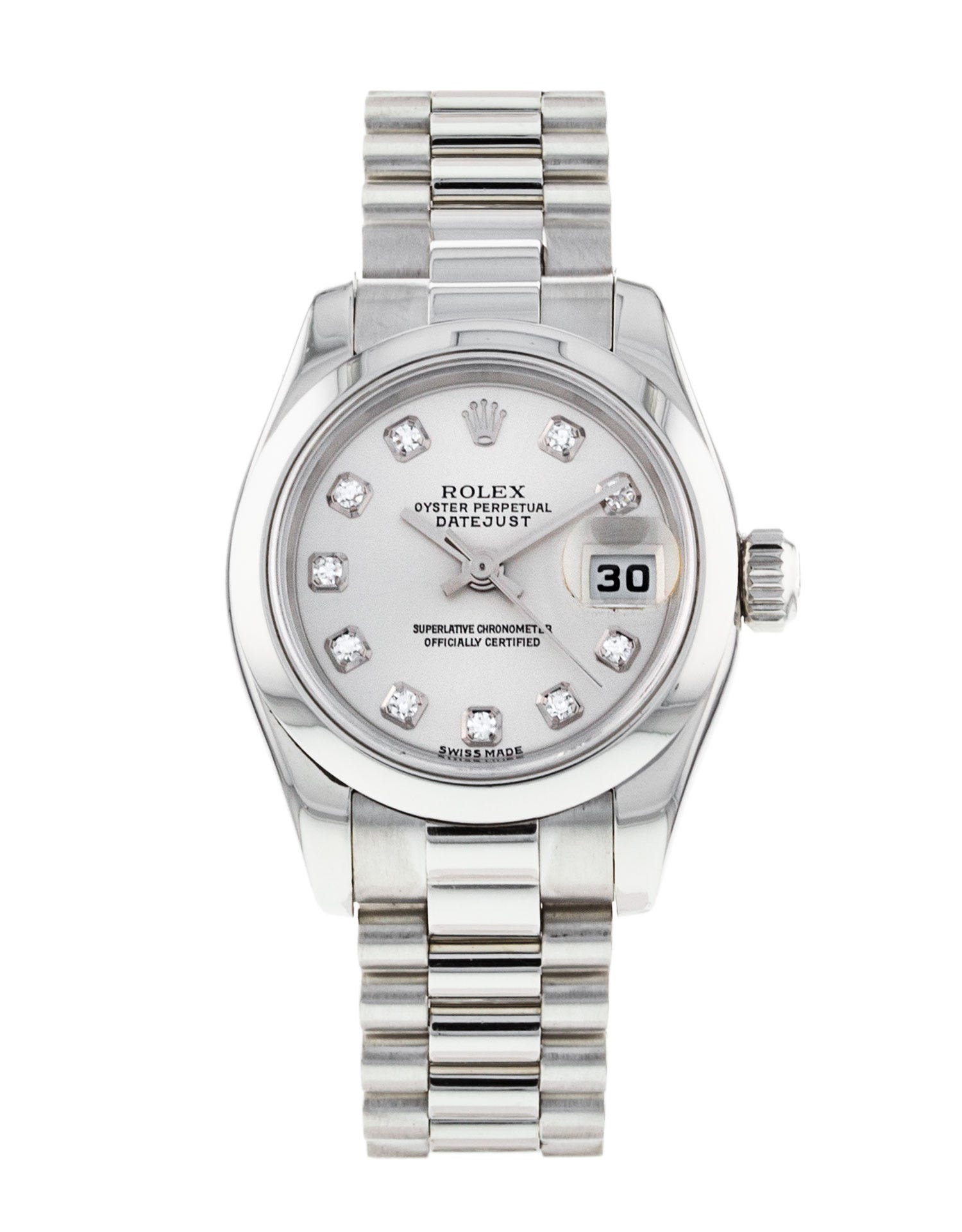 Gebrauchte Rolex Datejust Lady Uhr