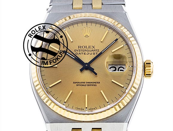 Als Rolex mit dem Quarz flirtete