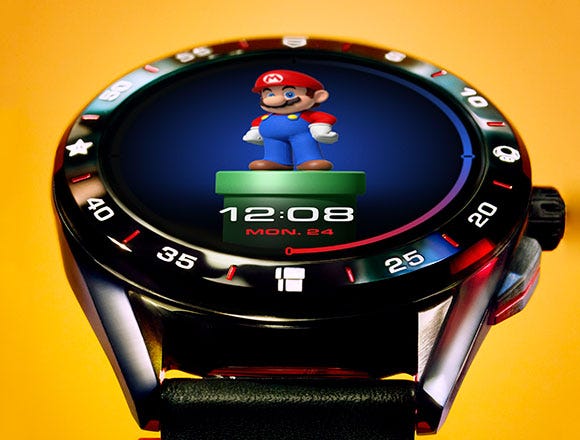 Die TAG Heuer Connected X Super Mario